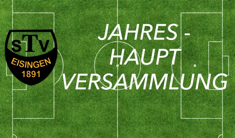 Jahreshauptversammlung der Fußballabteilung des TSV Eisingen