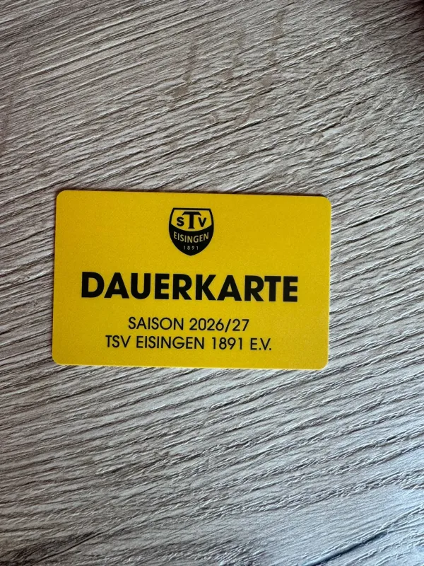 Verkauf von Dauerkarten