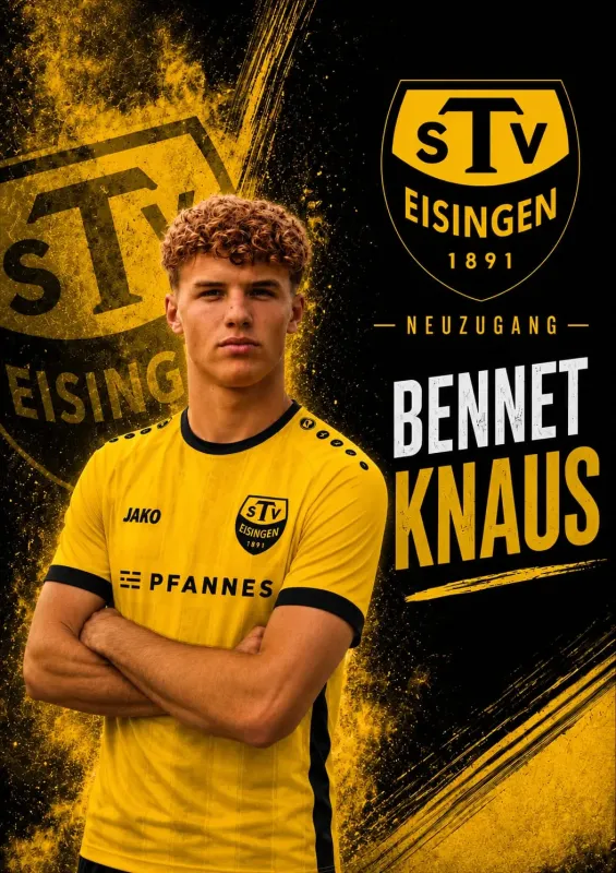 Neuzugang bei der 1. Mannschaft