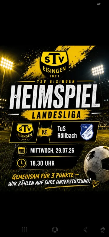 TSV Eisingen - TuS Röllbach