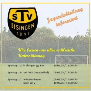 Die Jugendabteilung informiert