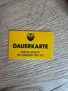 Verkauf von Dauerkarten